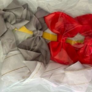 Bundle of (6) 4" Bows  - Random Styles   B8201  NWT Handmade Boutique